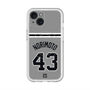 スリムプロテクションプレミアムケース with MagSafe［ 読売ジャイアンツ - #43 NORIMOTO - ビジター ］