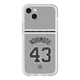 スリムプロテクションプレミアムケース with MagSafe［ 読売ジャイアンツ - #43 NORIMOTO - ビジター ］