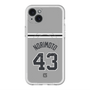 スリムプロテクションプレミアムケース with MagSafe［ 読売ジャイアンツ - #43 NORIMOTO - ビジター ］