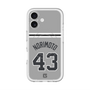 スリムプロテクションプレミアムケース with MagSafe［ 読売ジャイアンツ - #43 NORIMOTO - ビジター ］
