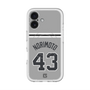 スリムプロテクションプレミアムケース with MagSafe［ 読売ジャイアンツ - #43 NORIMOTO - ビジター ］