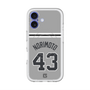 スリムプロテクションプレミアムケース with MagSafe［ 読売ジャイアンツ - #43 NORIMOTO - ビジター ］