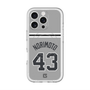 スリムプロテクションプレミアムケース with MagSafe［ 読売ジャイアンツ - #43 NORIMOTO - ビジター ］