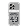 スリムプロテクションプレミアムケース with MagSafe［ 読売ジャイアンツ - #43 NORIMOTO - ビジター ］
