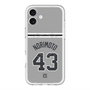 スリムプロテクションプレミアムケース with MagSafe［ 読売ジャイアンツ - #43 NORIMOTO - ビジター ］