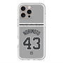 スリムプロテクションプレミアムケース with MagSafe［ 読売ジャイアンツ - #43 NORIMOTO - ビジター ］