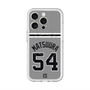スリムプロテクションプレミアムケース with MagSafe［ 読売ジャイアンツ - #54 MATSUURA - ビジター ］