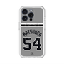 スリムプロテクションプレミアムケース with MagSafe［ 読売ジャイアンツ - #54 MATSUURA - ビジター ］