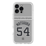 スリムプロテクションプレミアムケース with MagSafe［ 読売ジャイアンツ - #54 MATSUURA - ビジター ］