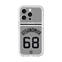 スリムプロテクションプレミアムケース with MagSafe［ 読売ジャイアンツ - #68 UTSUNOMIYA - ビジター ］