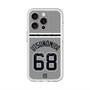 スリムプロテクションプレミアムケース with MagSafe［ 読売ジャイアンツ - #68 UTSUNOMIYA - ビジター ］