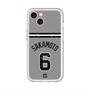スリムプロテクションプレミアムケース with MagSafe［ 読売ジャイアンツ - #6 SAKAMOTO - ビジター ］