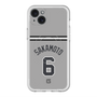 スリムプロテクションプレミアムケース with MagSafe［ 読売ジャイアンツ - #6 SAKAMOTO - ビジター ］