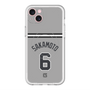 スリムプロテクションプレミアムケース with MagSafe［ 読売ジャイアンツ - #6 SAKAMOTO - ビジター ］