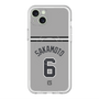 スリムプロテクションプレミアムケース with MagSafe［ 読売ジャイアンツ - #6 SAKAMOTO - ビジター ］