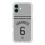 スリムプロテクションプレミアムケース with MagSafe［ 読売ジャイアンツ - #6 SAKAMOTO - ビジター ］