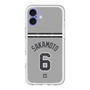 スリムプロテクションプレミアムケース with MagSafe［ 読売ジャイアンツ - #6 SAKAMOTO - ビジター ］