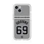 スリムプロテクションプレミアムケース with MagSafe［ 読売ジャイアンツ - #69 HIRAYAMA - ビジター ］