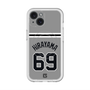 スリムプロテクションプレミアムケース with MagSafe［ 読売ジャイアンツ - #69 HIRAYAMA - ビジター ］