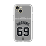 スリムプロテクションプレミアムケース with MagSafe［ 読売ジャイアンツ - #69 HIRAYAMA - ビジター ］