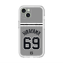 スリムプロテクションプレミアムケース with MagSafe［ 読売ジャイアンツ - #69 HIRAYAMA - ビジター ］