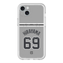 スリムプロテクションプレミアムケース with MagSafe［ 読売ジャイアンツ - #69 HIRAYAMA - ビジター ］
