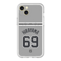 スリムプロテクションプレミアムケース with MagSafe［ 読売ジャイアンツ - #69 HIRAYAMA - ビジター ］