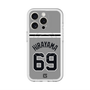 スリムプロテクションプレミアムケース with MagSafe［ 読売ジャイアンツ - #69 HIRAYAMA - ビジター ］