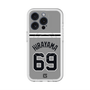スリムプロテクションプレミアムケース with MagSafe［ 読売ジャイアンツ - #69 HIRAYAMA - ビジター ］