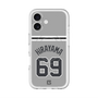 スリムプロテクションプレミアムケース with MagSafe［ 読売ジャイアンツ - #69 HIRAYAMA - ビジター ］
