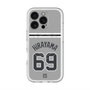 スリムプロテクションプレミアムケース with MagSafe［ 読売ジャイアンツ - #69 HIRAYAMA - ビジター ］