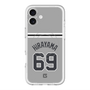 スリムプロテクションプレミアムケース with MagSafe［ 読売ジャイアンツ - #69 HIRAYAMA - ビジター ］