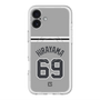 スリムプロテクションプレミアムケース with MagSafe［ 読売ジャイアンツ - #69 HIRAYAMA - ビジター ］