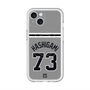 スリムプロテクションプレミアムケース with MagSafe［ 読売ジャイアンツ - #73 HASHIGAMI - ビジター ］