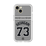 スリムプロテクションプレミアムケース with MagSafe［ 読売ジャイアンツ - #73 HASHIGAMI - ビジター ］