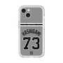 スリムプロテクションプレミアムケース with MagSafe［ 読売ジャイアンツ - #73 HASHIGAMI - ビジター ］