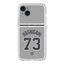 スリムプロテクションプレミアムケース with MagSafe［ 読売ジャイアンツ - #73 HASHIGAMI - ビジター ］