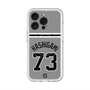 スリムプロテクションプレミアムケース with MagSafe［ 読売ジャイアンツ - #73 HASHIGAMI - ビジター ］