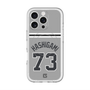 スリムプロテクションプレミアムケース with MagSafe［ 読売ジャイアンツ - #73 HASHIGAMI - ビジター ］