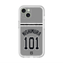 スリムプロテクションプレミアムケース with MagSafe［ 読売ジャイアンツ - #101 NISHIMURA - ビジター ］