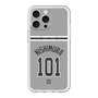 スリムプロテクションプレミアムケース with MagSafe［ 読売ジャイアンツ - #101 NISHIMURA - ビジター ］