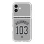 スリムプロテクションプレミアムケース with MagSafe［ 読売ジャイアンツ - #103 HASHIMOTO - ビジター ］