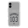スリムプロテクションプレミアムケース with MagSafe［ 読売ジャイアンツ - #103 HASHIMOTO - ビジター ］