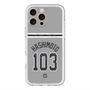 スリムプロテクションプレミアムケース with MagSafe［ 読売ジャイアンツ - #103 HASHIMOTO - ビジター ］