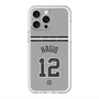 スリムプロテクションプレミアムケース with MagSafe［ 読売ジャイアンツ - #12 HAGIO - ビジター ］