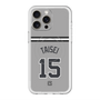 スリムプロテクションプレミアムケース with MagSafe［ 読売ジャイアンツ - #15 TAISEI - ビジター ］