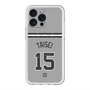 スリムプロテクションプレミアムケース with MagSafe［ 読売ジャイアンツ - #15 TAISEI - ビジター ］