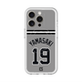 スリムプロテクションプレミアムケース with MagSafe［ 読売ジャイアンツ - #19 YAMASAKI - ビジター ］