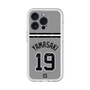 スリムプロテクションプレミアムケース with MagSafe［ 読売ジャイアンツ - #19 YAMASAKI - ビジター ］
