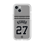 スリムプロテクションプレミアムケース with MagSafe［ 読売ジャイアンツ - #27 KISHIDA - ビジター ］